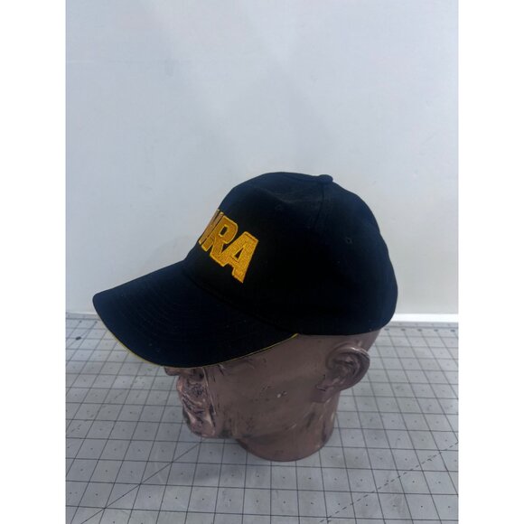 NRA Black Baseball Cap Yellow Embroidered Logo & Adjustable Strap vintage? - Picture 2 of 6
